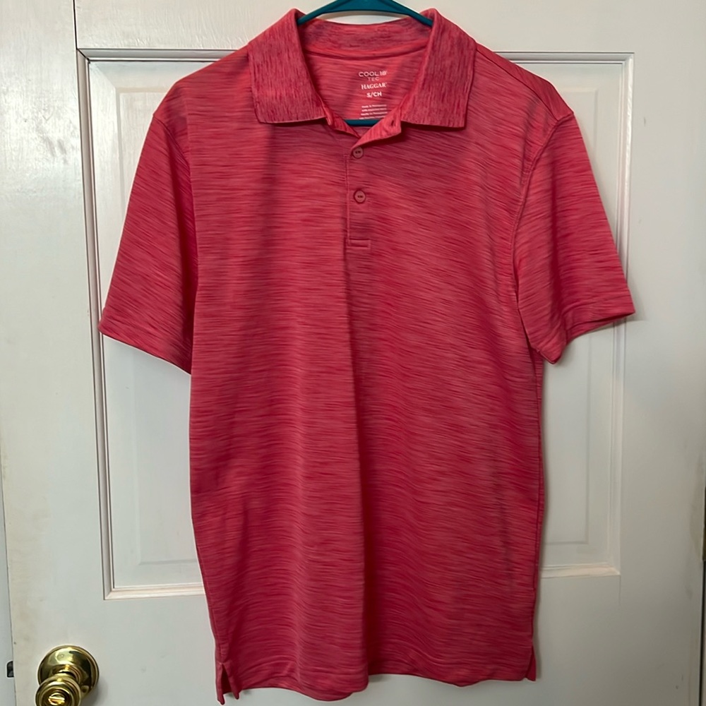 Mens small cool 18 Tec Haggar‎ short sleeve. Only worn once. No stains or holes